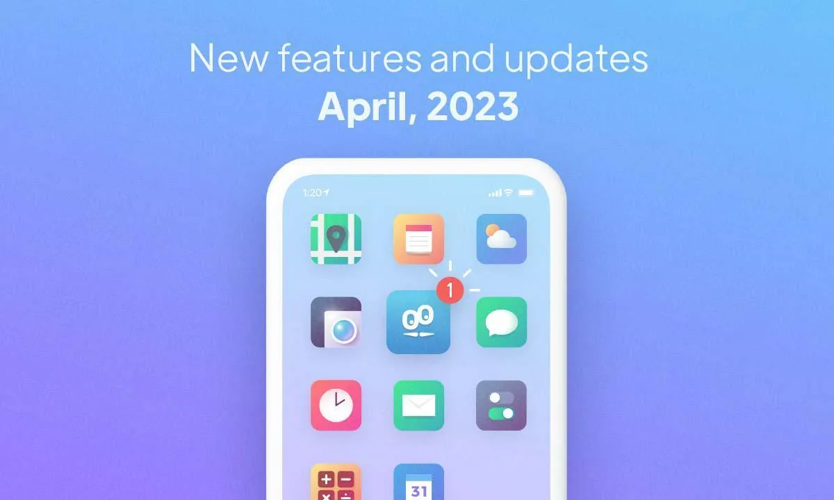 What's new at GoodBarber? April 2023