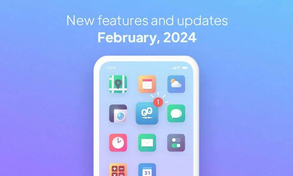 What's new at GoodBarber? February, 2024